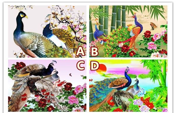 哪幅畫最生動?測你是不是天生自帶招財命