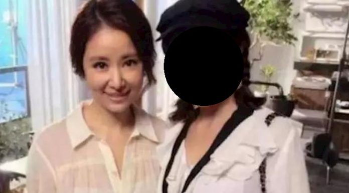 林心如和婆婆合影,沒想到婆婆比她還年輕