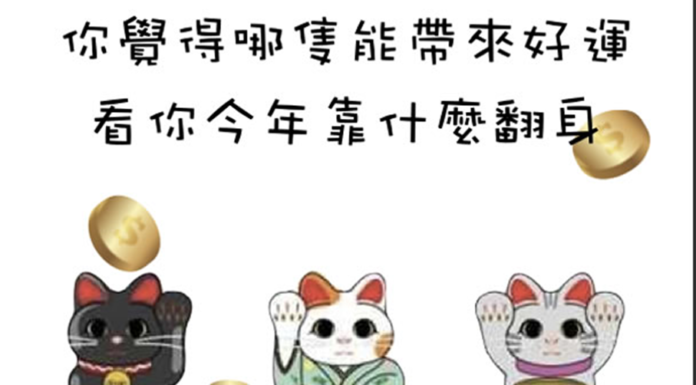 你覺得哪隻最能帶來好運,看你今年靠什麼翻身