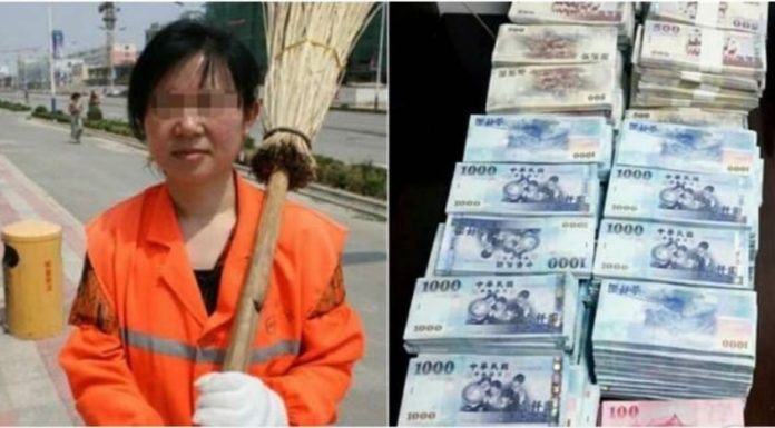 女清潔工路上撿到50萬,還錢時卻打了失主5巴掌,民警:這次他逃不了了