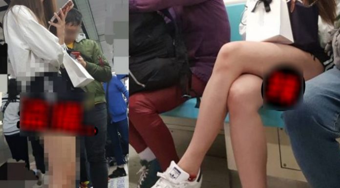 捷運風景!「拍下捷運正妹」..!網:小心被抓走