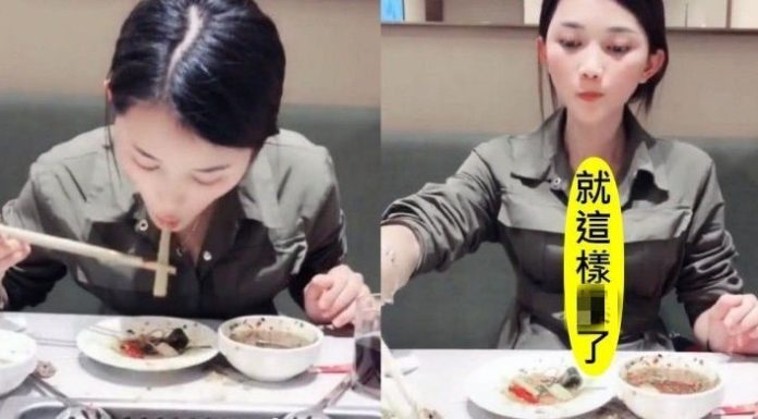 吃鍋到一半…氣質妹「上衣扣爆開」!…下秒神反應:全看呆了